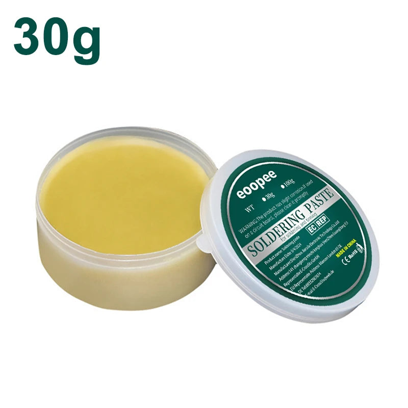 Solder Paste Rosin Flux 10g/30g/100g Lead-free Welding Flux Iron Repair Welding Paste Soldering Tin Soldering Oil Soldering Flux