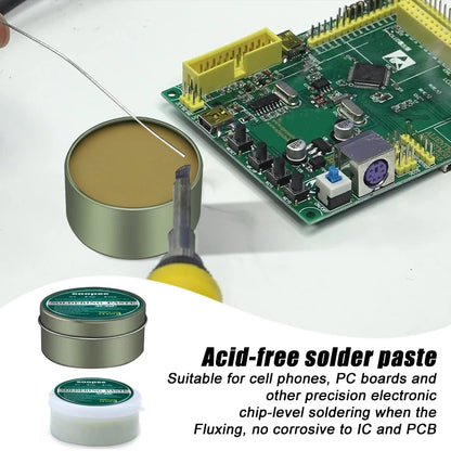 Solder Paste Rosin Flux 10g/30g/100g Lead-free Welding Flux Iron Repair Welding Paste Soldering Tin Soldering Oil Soldering Flux