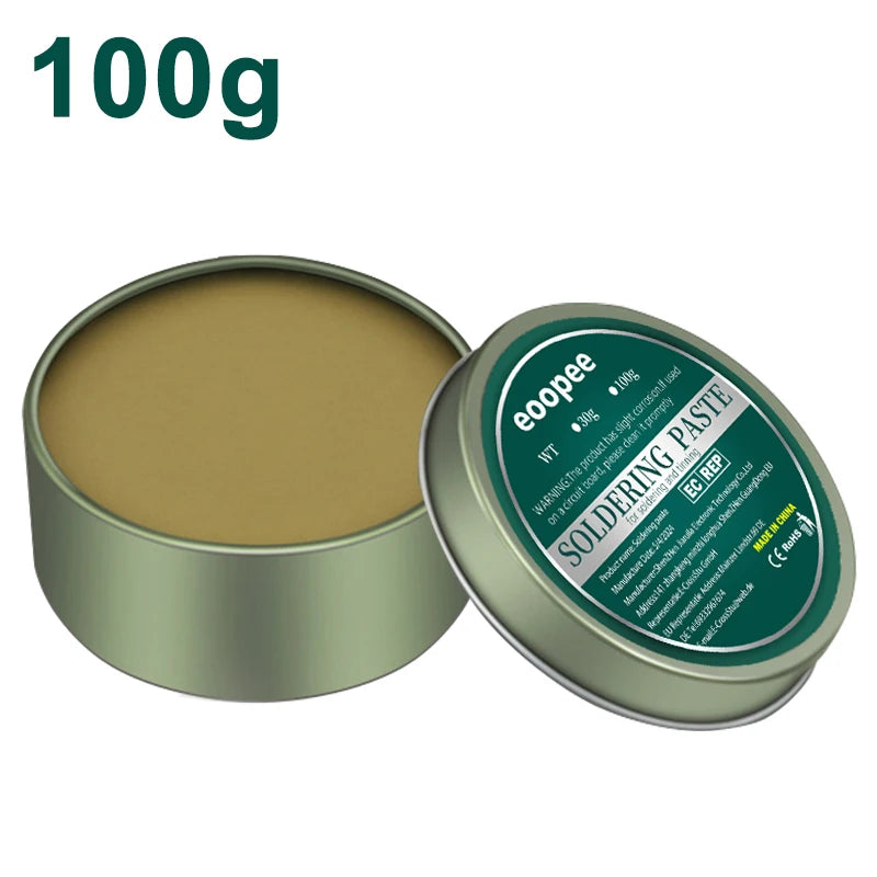 Solder Paste Rosin Flux 10g/30g/100g Lead-free Welding Flux Iron Repair Welding Paste Soldering Tin Soldering Oil Soldering Flux